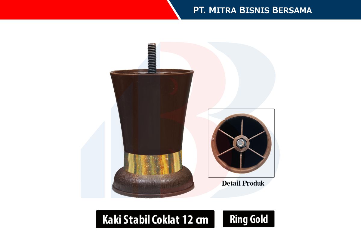 Foto Kaki Stabil Bulat Spring Bed & Sofa 10-14 cm