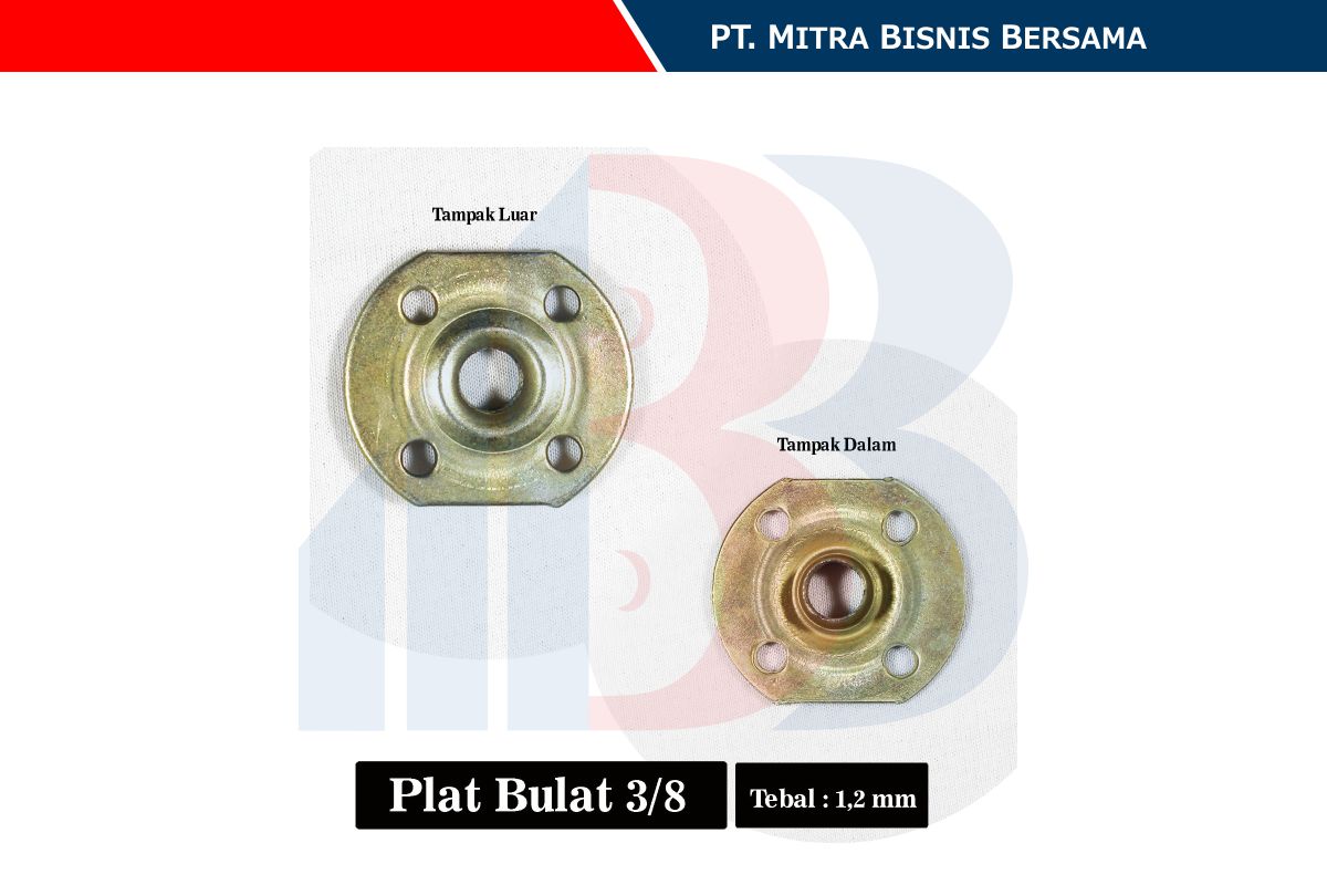 Foto Plat Besi Spring Bed Bentuk Bulat, Kotak, U & L